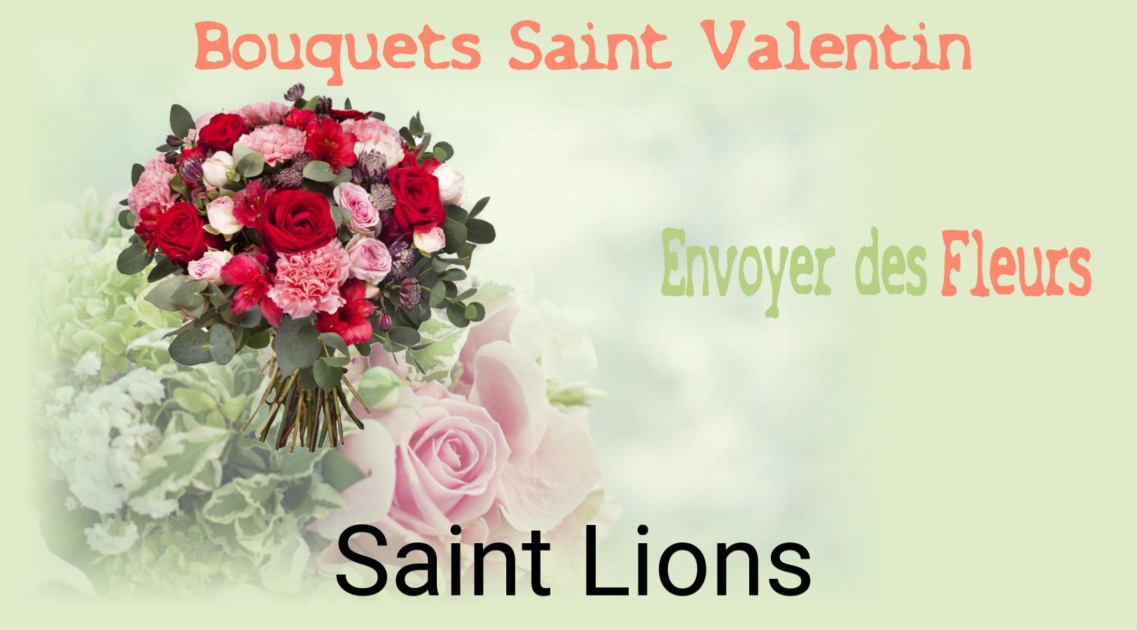 Roses de Saint-Valentin livrées à Saint-Lions